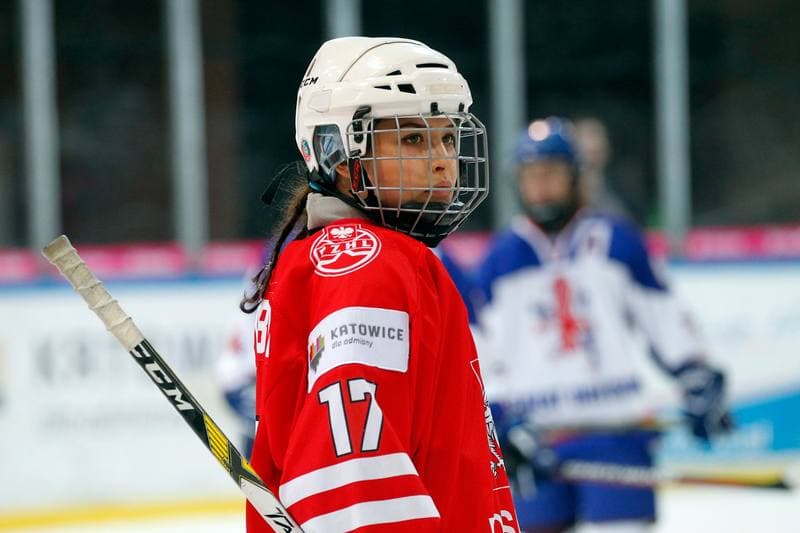 Ice Hockey. Women's U18 World Championship Division 1B. Poland - Great Britain. 12.01.2018