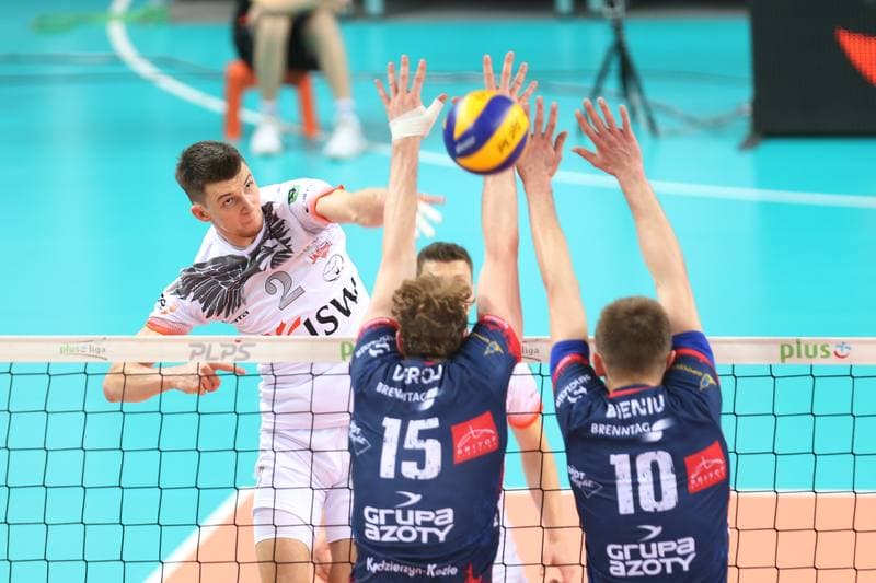 Volleyball. PlusLiga. Jastrzebski Wegiel - ZAKSA Kedzierzyn-Kozle. 13.01.2018