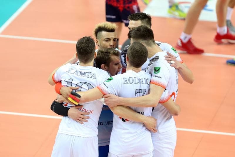 Volleyball. PlusLiga. Jastrzebski Wegiel - ZAKSA Kedzierzyn-Kozle. 13.01.2018