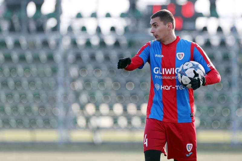 Football. Sparing. MFK Karvina - Piast Gliwice. 20.01.2018
