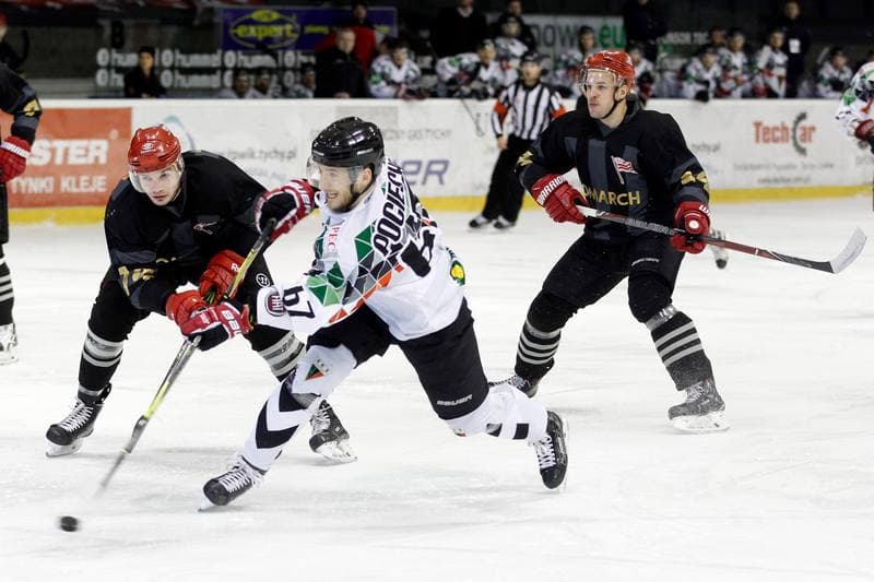 Ice Hockey. Polska Hokej Liga. GKS Tychy - Comarch Cracovia. 21.01.2018