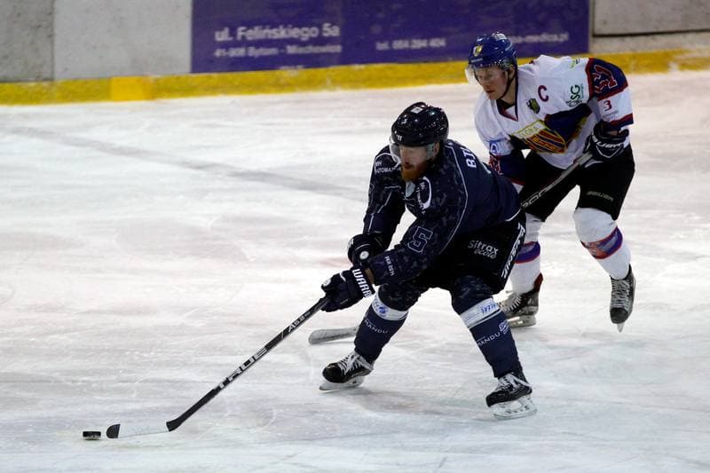 Ice Hockey. Polska Hokej Liga. Polonia Bytom - Automatyka Gdansk. 21.01.2018