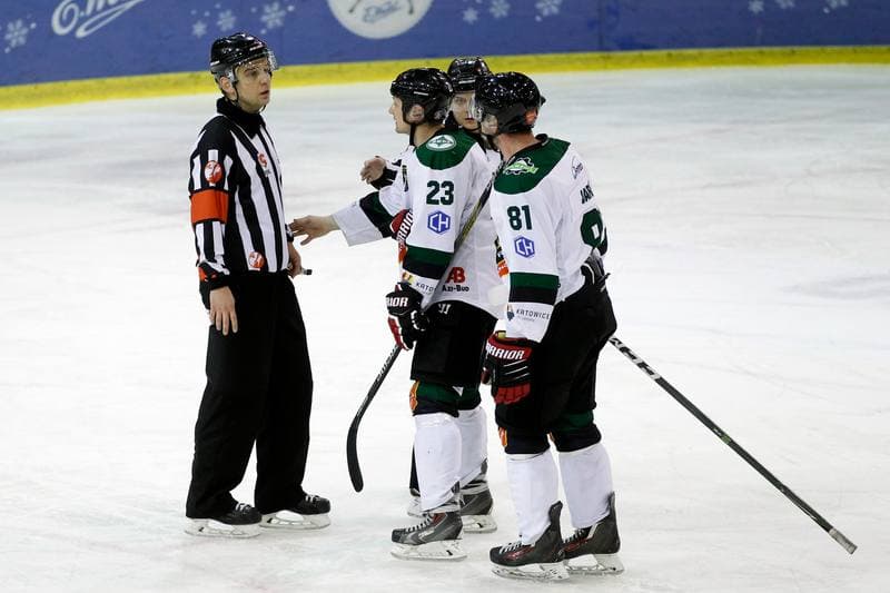 Ice Hockey. Polska Hokej Liga. Anteo Naprzod Janow - Polonia Bytom. 30.01.2018