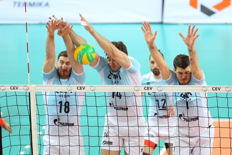 Volleyball. CEV Champions League. Jastrzebski Wegiel - Zenit Kazan. 31.01.2018