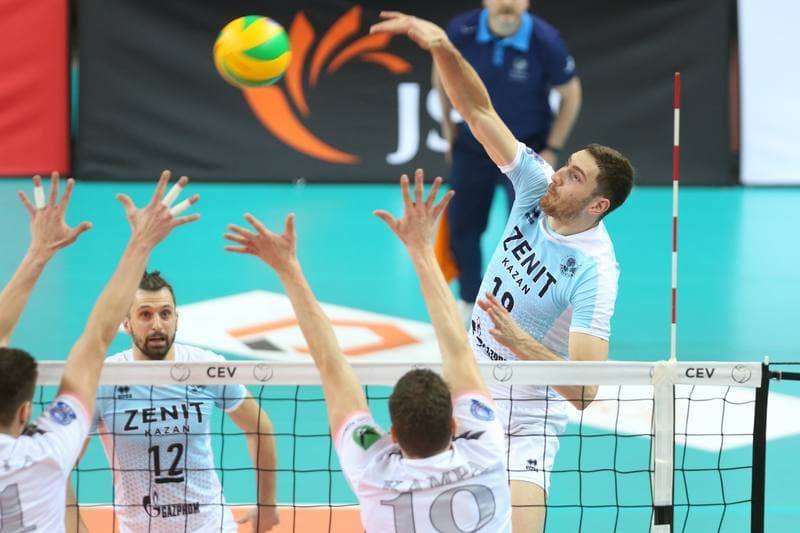 Volleyball. CEV Champions League. Jastrzebski Wegiel - Zenit Kazan. 31.01.2018
