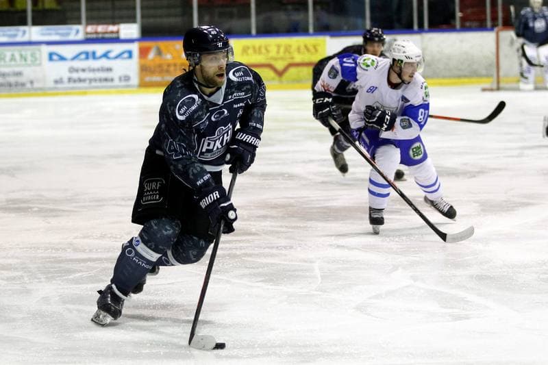 Ice Hockey. Polska Hokej Liga. Unia Oswiecim - MH Automatyka Gdansk. 01.02.2018