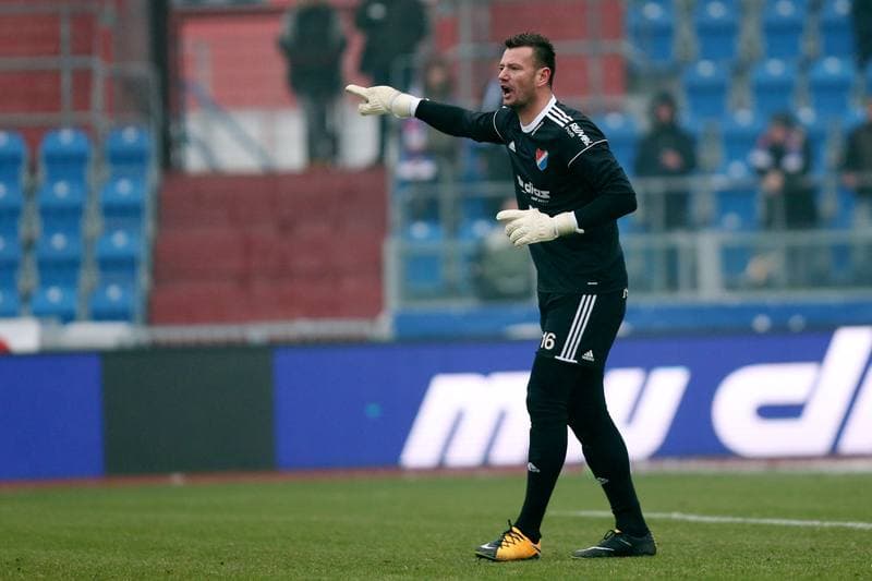 Football. Sparing. Banik Ostrava - Slavia Prague. 10.02.2018