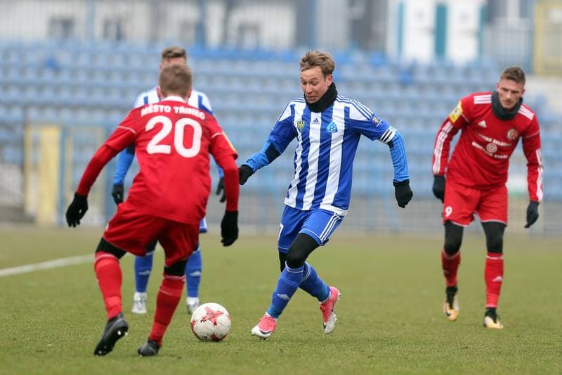 Football. Sparing. Ruch Chorzow - Fotbal Trinec. 23.02.2018