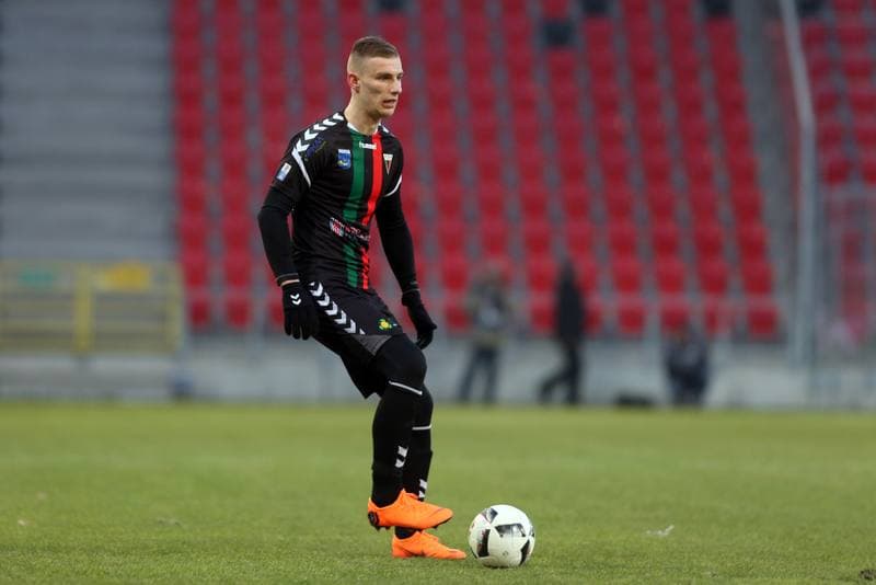Football. Nice I Liga. GKS Tychy - Chrobry Glogow. 03.03.2018