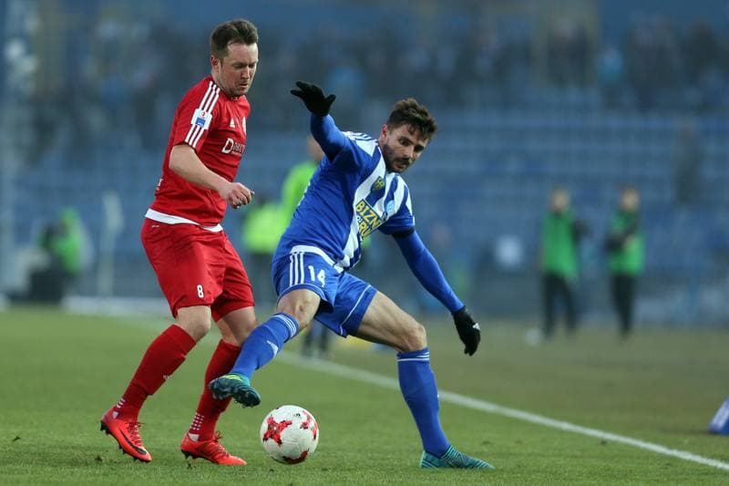 Football. Nice I Liga. Ruch Chorzow - Drutex-Bytovia Bytow. 04.03.2018