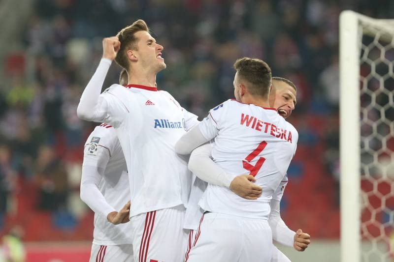 Football. Lotto Ekstraklasa. Gornik Zabrze - Zaglebie Lubin. 09.03.2018