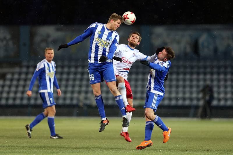 Football. Nice I Liga. Ruch Chorzow - Podbeskidzie Bielsko-Biala. 17.03.2018