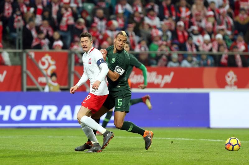 Football. International Friendly. Poland - Nigeria. 23.03.2018