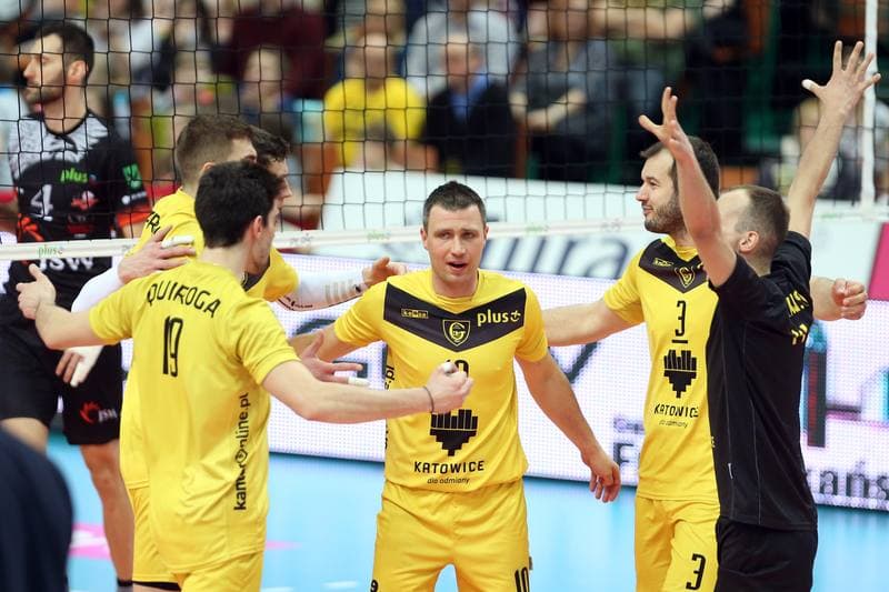 Volleyball. PlusLiga. GKS Katowice - Jastrzebski Wegiel. 25.03.2018
