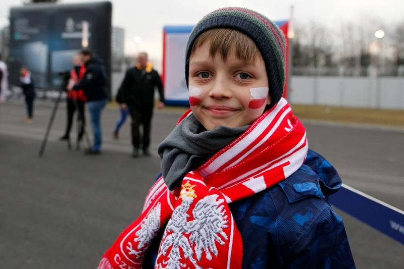 Football. International Friendly. Poland - South Korea. 27.03.2018