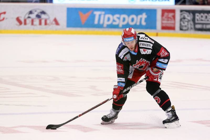 Ice Hockey. TipSport Extraliga. Ocelari Trinec - Mountfield Hradec Kralove. 03.04.2018