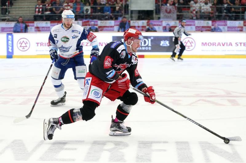 Ice Hockey. Tipsport Extraliga. Ocelari Trinec - Kometa Brno. 14.04.2018