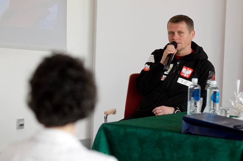 Mountaineering. Jaroslaw Botor. Meeting with Youth. 18.04.2018