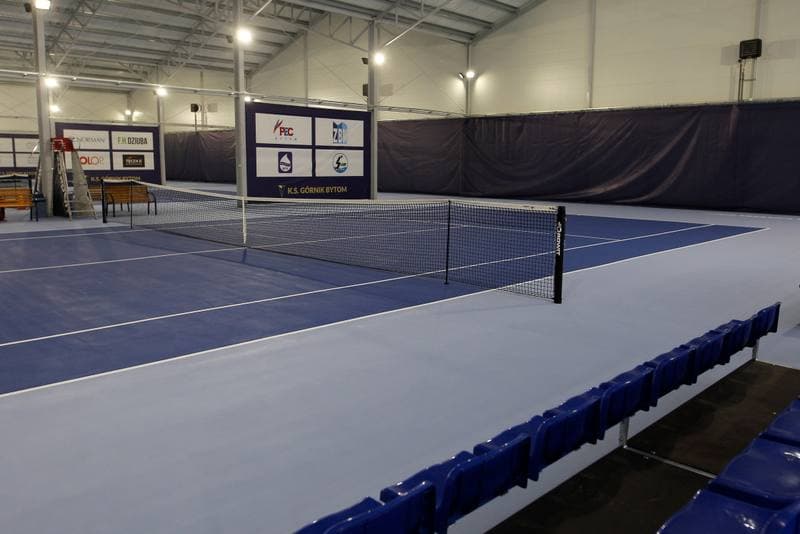 Tennis. Gornik Bytom. Opening of Tennis Hall. 19.04.2018