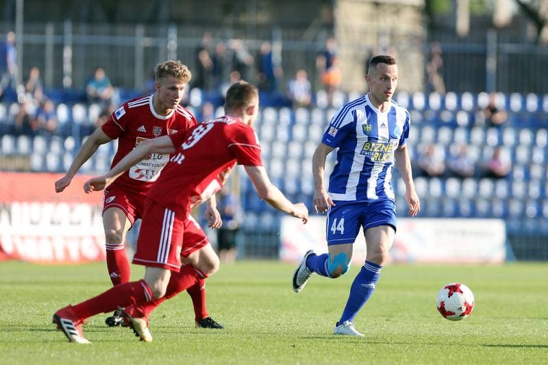 Football. Nice I Liga. Ruch Chorzow - Pogon Siedlce. 20.04.2018