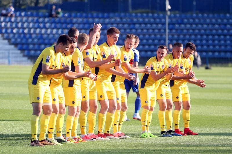 Football. Nice I Liga. Ruch Chorzow - Puszcza Niepolomice. 05.05.2018
