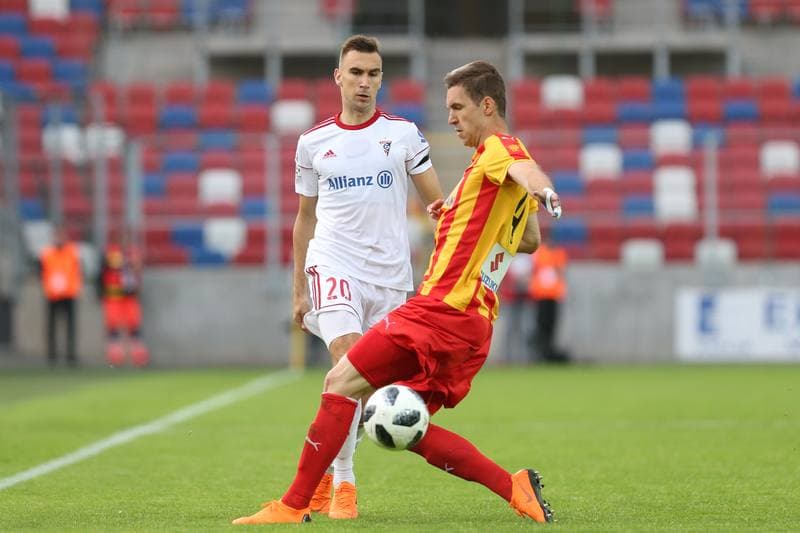 Football. Lotto Ekstraklasa. Gornik Zabrze - Korona Kielce. 09.05.2018