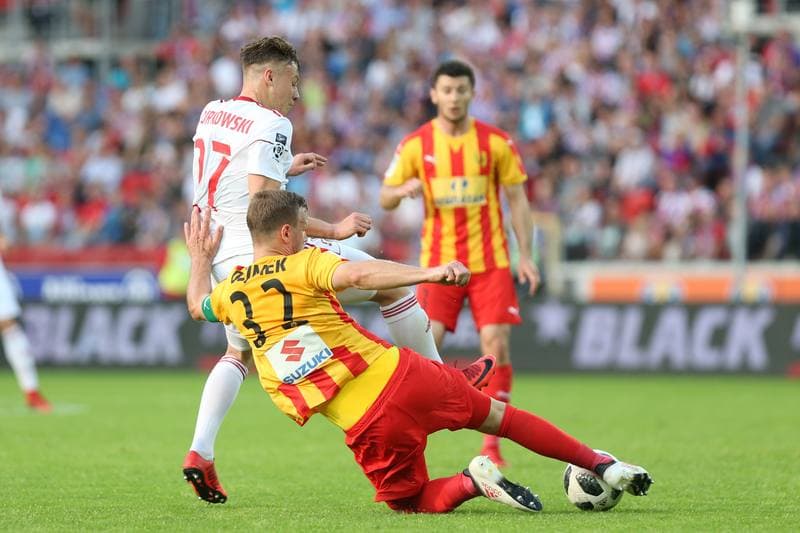 Football. Lotto Ekstraklasa. Gornik Zabrze - Korona Kielce. 09.05.2018