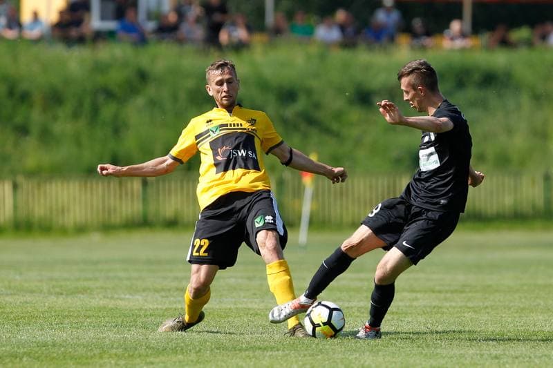 Football. II Liga. Rozwoj Katowice - GKS 1962 Jastrzebie. 12.05.2018