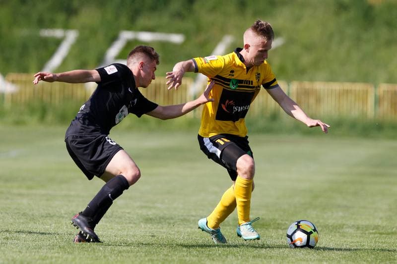 Football. II Liga. Rozwoj Katowice - GKS 1962 Jastrzebie. 12.05.2018