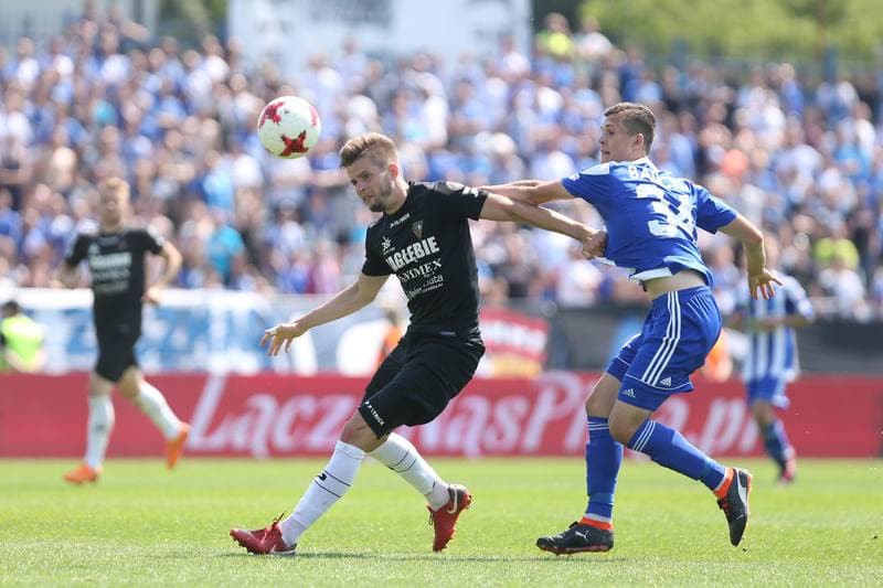 Football. Nice I Liga. Ruch Chorzow - Zaglebie Sosnowiec. 27.05.2018