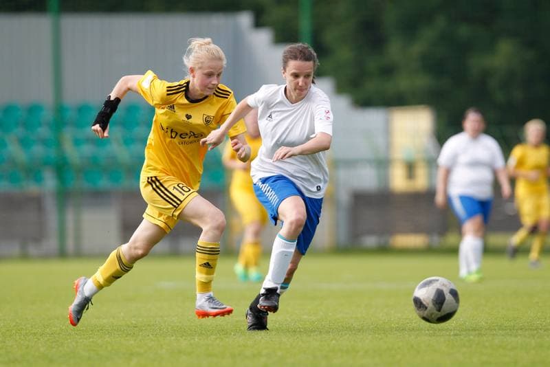 Football. Women's I Liga. GKS Katowice - Wanda Krakow. 27.05.2018