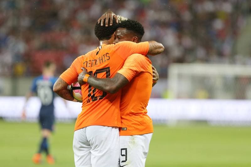Football. International Friendly. Slovakia - Netherlands. 31.05.2018