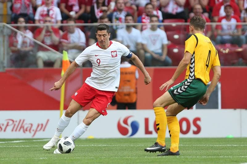 Football. International Friendly. Poland - Lithuania. 12.06.2018
