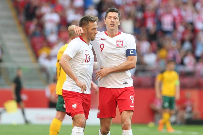 Football. International Friendly. Poland - Lithuania. 12.06.2018