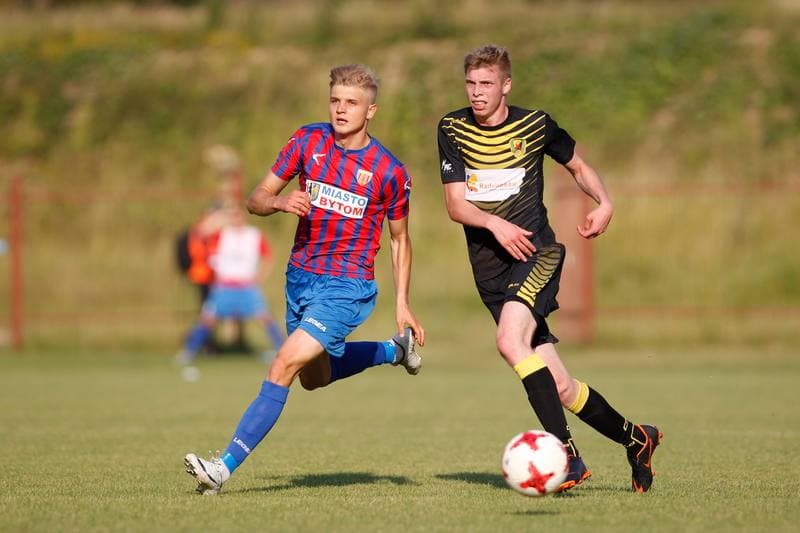 Football. Playoff for III Liga. Polonia Bytom - Ruch Radzionkow. 16.06.2018