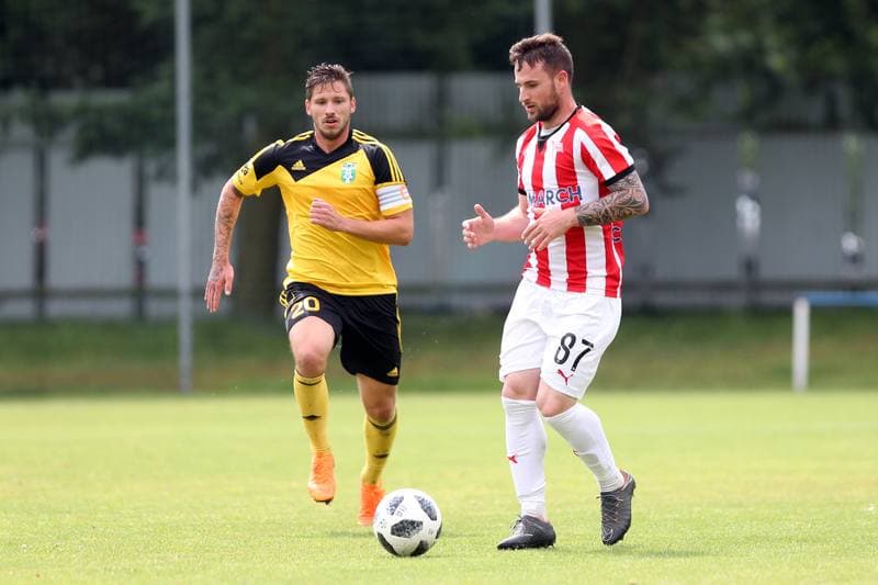 Football. Friendly Match. MFK Karvina - Cracovia Krakow. 23.06.2018