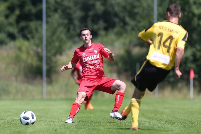 Football. Sparing. Zaglebie Sosnowiec - MFK Karvina. 04.07.2018