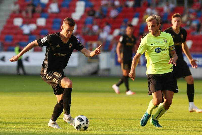 Football. Sparing. Gornik Zabrze - SFC Opava. 05.07.2018