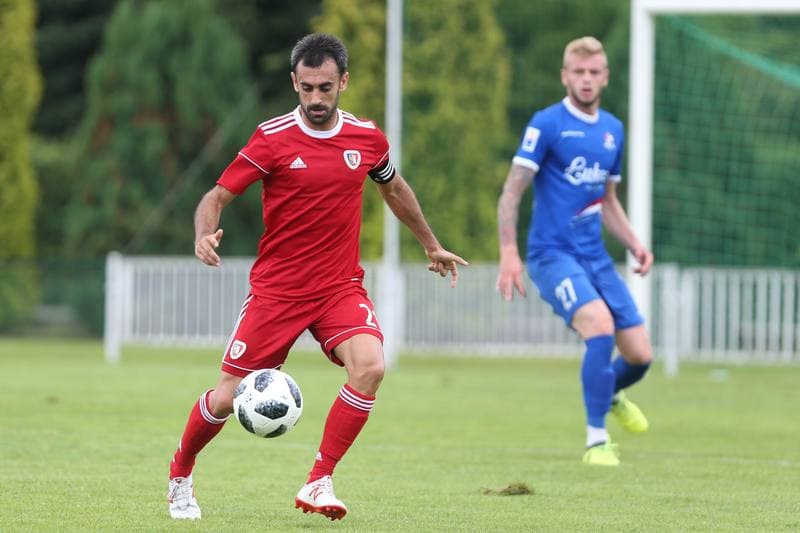 Football. Sparing. Podbeskidzie Bielsko-Biala - Piast Gliwice. 07.07.2018