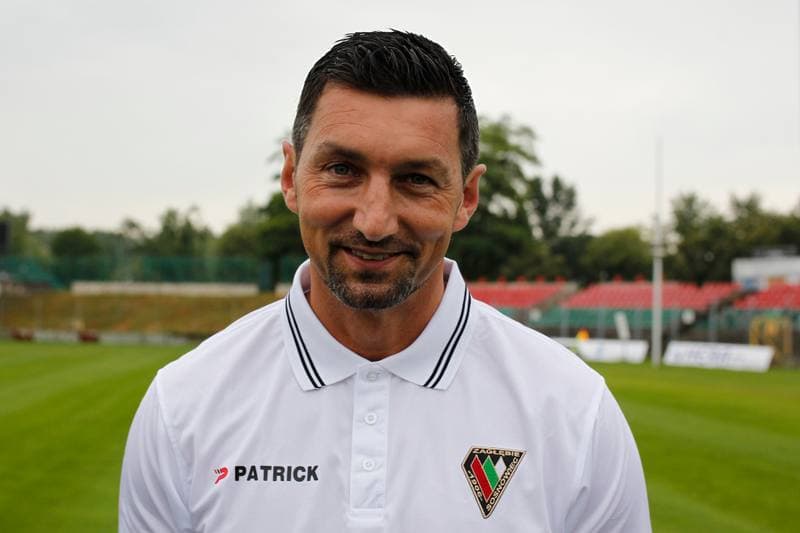 Football. Zaglebie Sosnowiec. Photocall. 11.07.2018