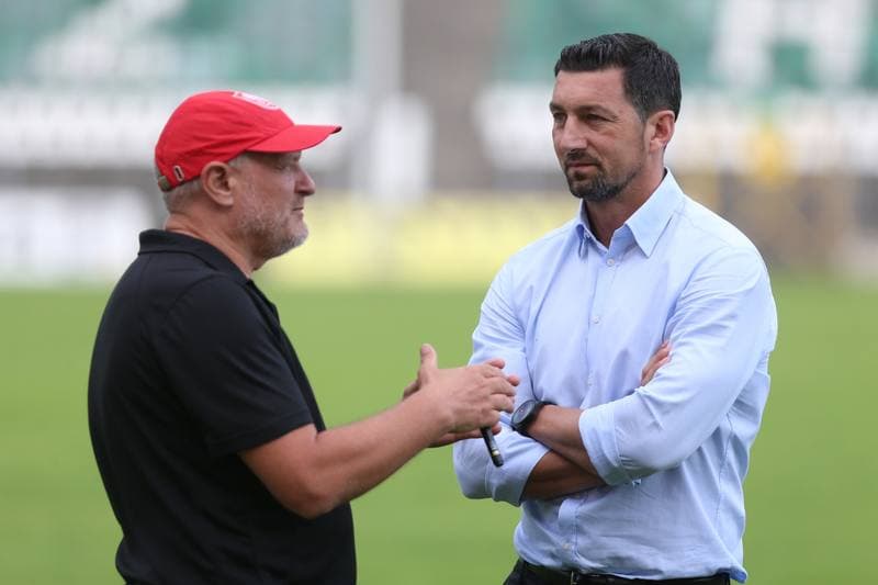 Football. Sparing. Zaglebie Sosnowiec - Sleza Wroclaw. 16.07.2018