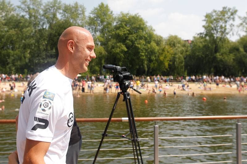 Football. Zaglebie Sosnowiec. Team Presentation. 21.07.2018