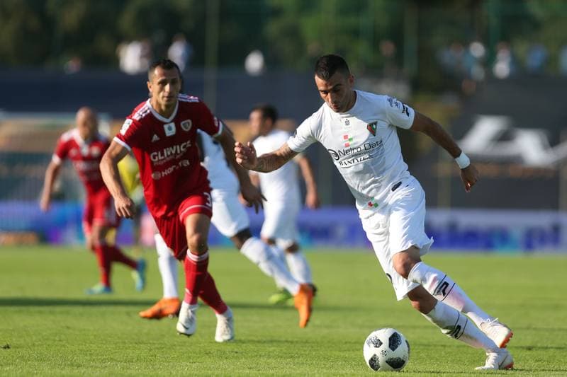 Football. Lotto Ekstraklasa. Zaglebie Sosnowiec - Piast Gliwice. 23.07.2018