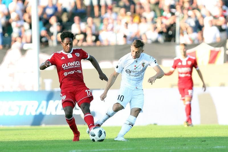 Football. Lotto Ekstraklasa. Zaglebie Sosnowiec - Piast Gliwice. 23.07.2018