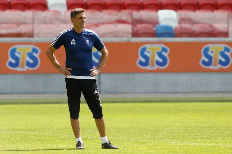 Football. Gornik Zabrze. Training. 25.07.2018