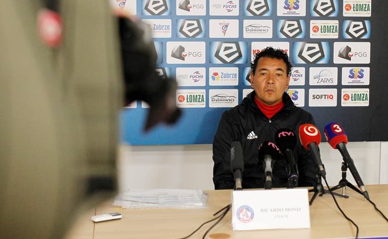 Football. AS Trencin. Press Conference. 25.07.2018