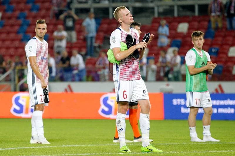 Football. UEFA Europa League. Gornik Zabrze - AS Trencin. 26.07.2018