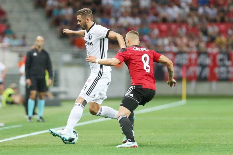 Football. UEFA Champions League. Spartak Trnava - Legia Warsaw. 31.07.2018