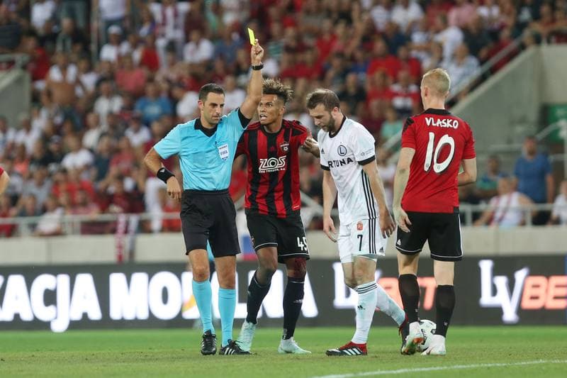 Football. UEFA Champions League. Spartak Trnava - Legia Warsaw. 31.07.2018