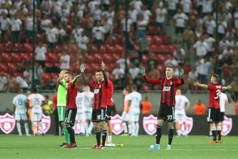Football. UEFA Champions League. Spartak Trnava - Legia Warsaw. 31.07.2018